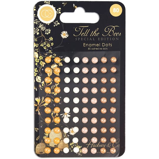 Craft Consortium Tell the Bees Adhesive Enamel Dots